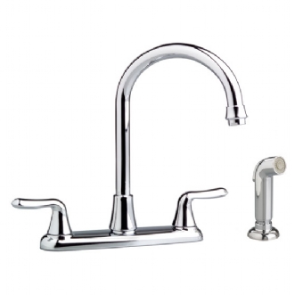 4275.551.002 CHR COLONY SOFT KITCHEN GOOSE FAUCET W/SPRAY