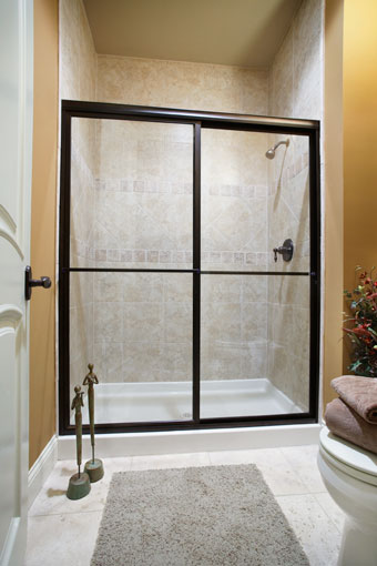 Framed Bypass Shower Doors