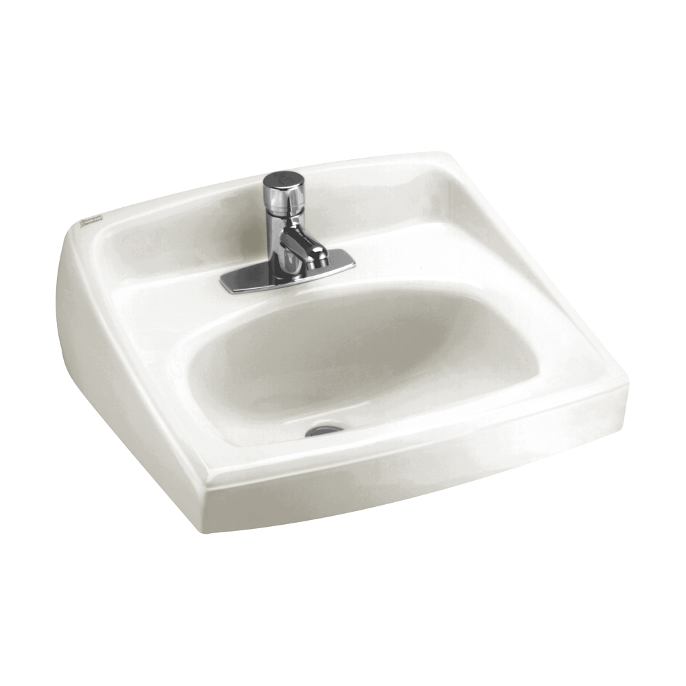 0356.421.020 LUCERNE SINGLE FAUCET HOLE WALL HUNG SINK