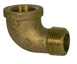 3/8&quot; 90 ST ELL BRASS IP
*** PRODUCT CONTAINS LEAD ***
*** NON-POTABLE USE ONLY ***