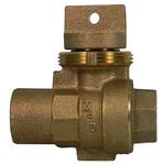 Curb Stob Ball Valve With Drain FIP x FIP No Lead