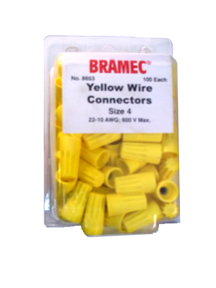 8653 YELLOW WIRE NUTS