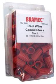 8654 RED WIRE NUTS