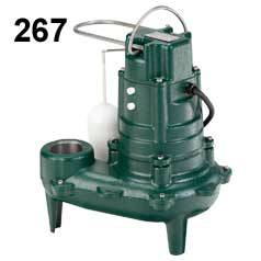 M267-0001 1/2HP SUBMERSIBLE 
FLOAT SWITCH SEWAGE PUMP 
ZOELLER 