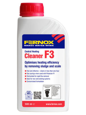 F3 FERNOX BOILER CLEANER TREATS 26 GALLONS PER PINT
