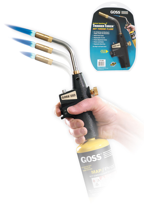 GP-600 TRIGGER TORCH WITH
BP-22LTE TIP GOSS