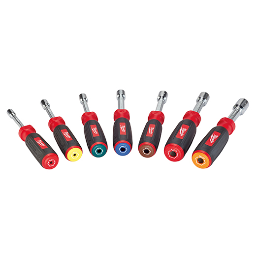 48-22-2507 7 PIECE MAGNETIC
HOLLOWCORE SAE NUT DRIVER