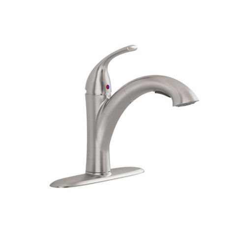 4433.100.075 QUINCE PULLOUT KITCHEN FAUCET SS A/S