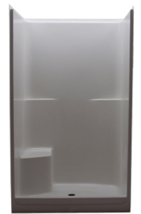 148 LH SEAT WHT SALO 48X36  SHOWER