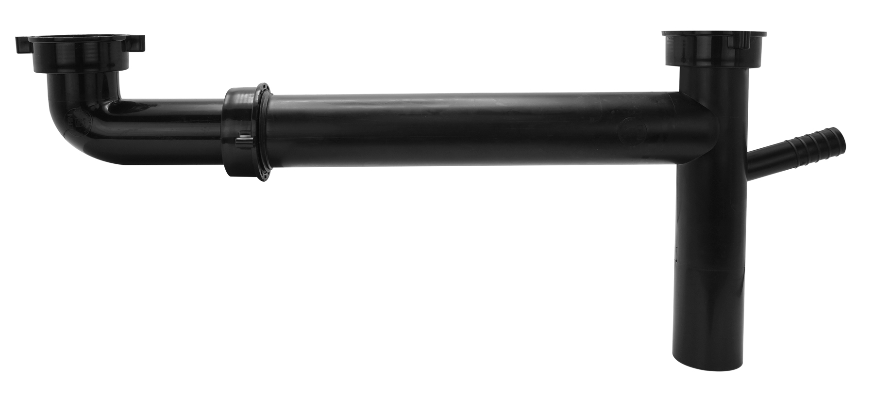 230-241616101 ABS DC TELE  WASTE W/1/2" BRANCH
