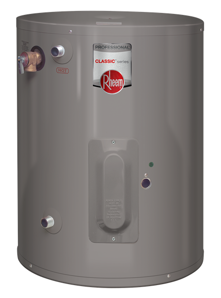PROE101RHPOU 10GAL POINT OF 
USE ELECTRIC WATER HEATER 
RHEEM OLD# 81VP10S