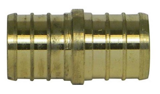 QQC65GX 1 1/4" X 1" PEX COUP CRIMP NO LEAD